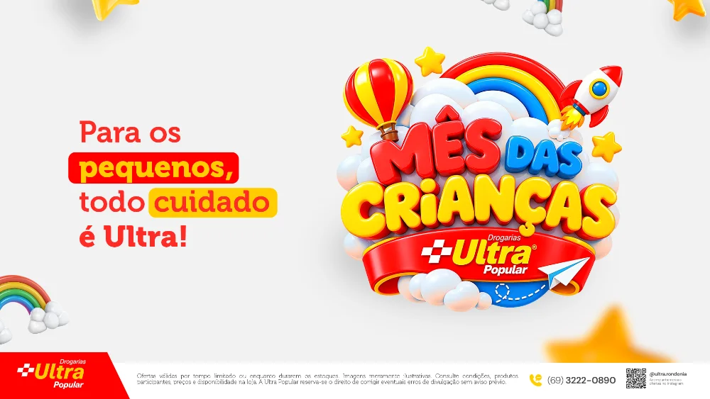 MÊS DAS CRIANÇAS DE OFERTAS