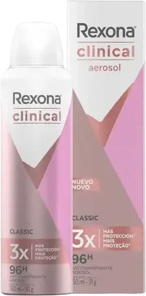 Desodorante Aerossol Rexona Clinical 150ml