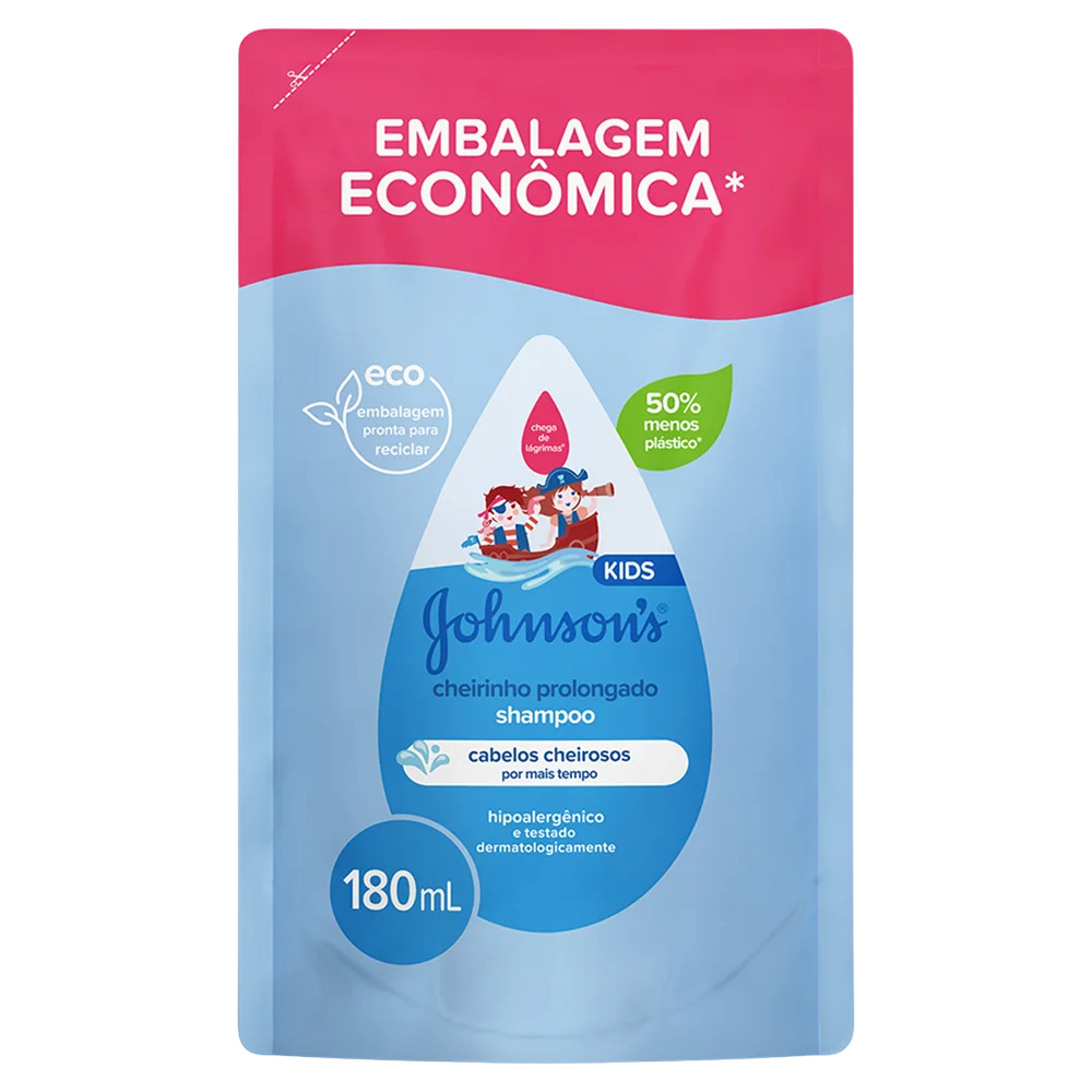 Shampoo Johnson's Baby Refil 180ml