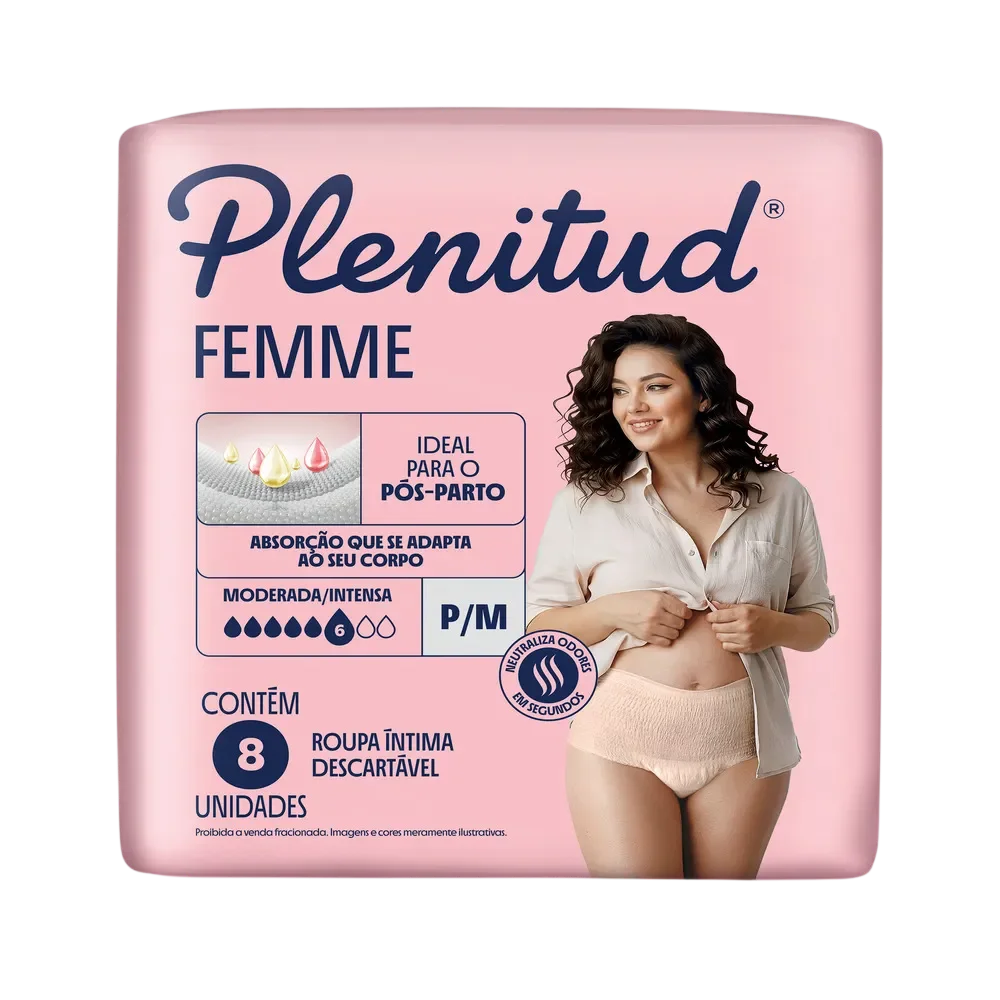 FRALDA PLENITUD ACTIVE FEMININA