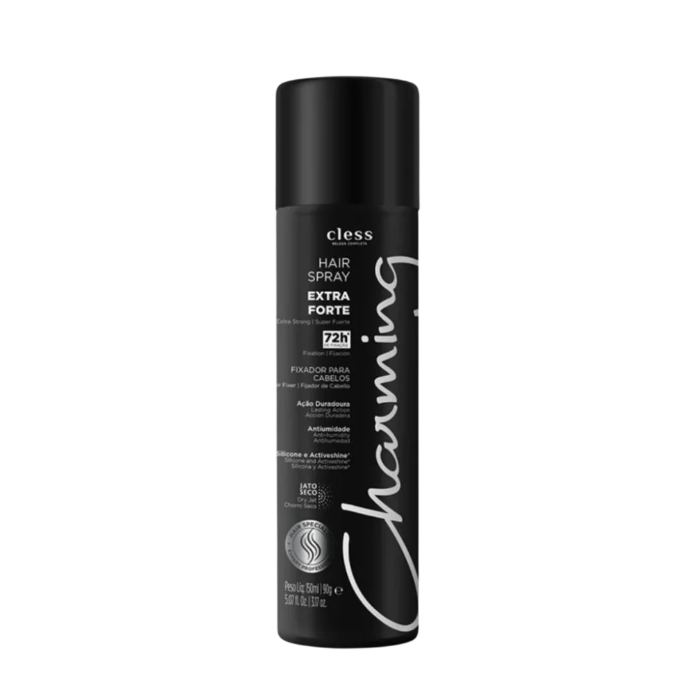 Fixador Spray Cless 150ml Charming Extra Forte