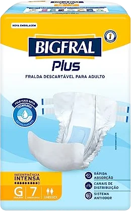 Fralda Bigfral Regular Plus