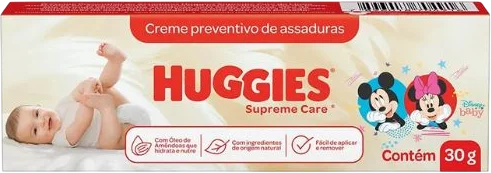 CREME PARA ASSADURAS HUGGIES 30G SUPREME CARE