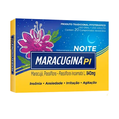 Maracugina Pi 840mg Noite COM 20 Cpr