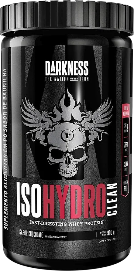 Whey Iso Hydro Clean Darkness 900G Sabores