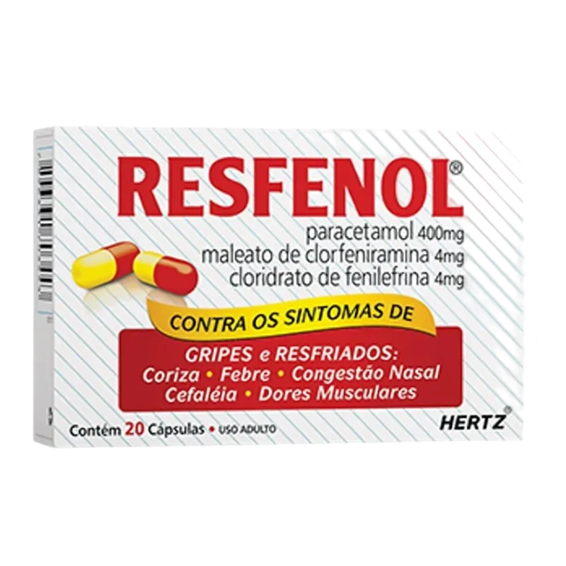 Resfenol com 20 Cápsulas