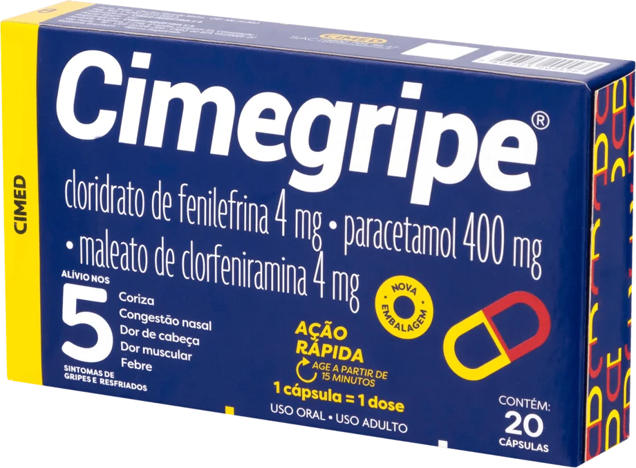 Cimegripe 20 Cápsulas
