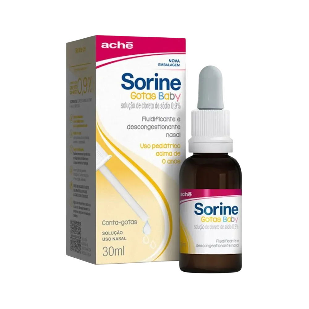 SORINE INFANTIL SOLUÇÃO NASAL 30ML