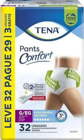 Roupa Íntima Tena Pants Confort