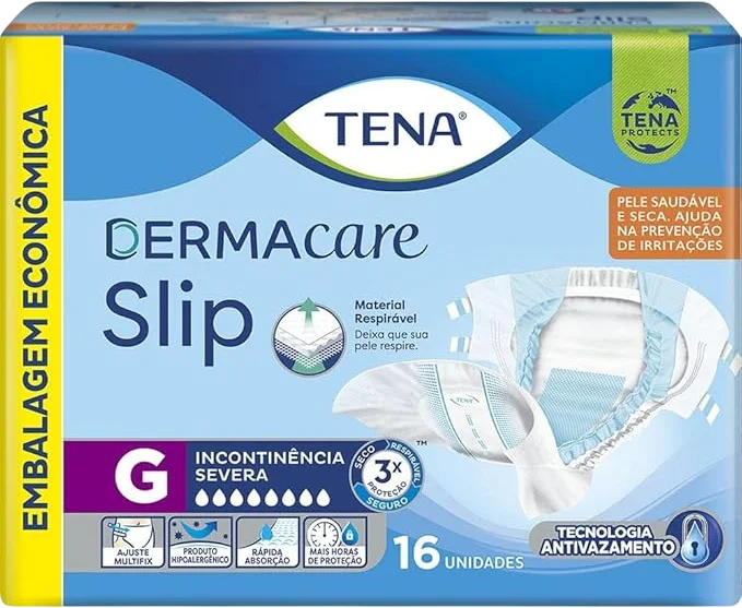 Fralda Geriátrica Tena Dermacare Slip