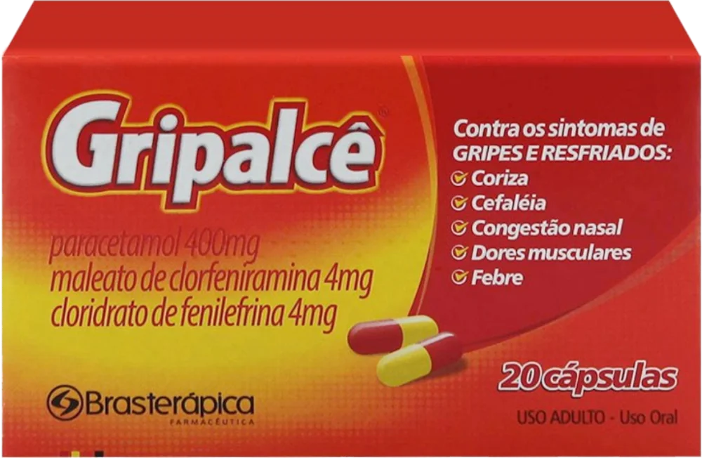 Gripalce com 20 Cápsulas