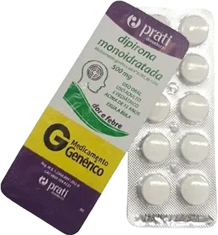 Dipirona Sódica 500mg 10 Comprimidos