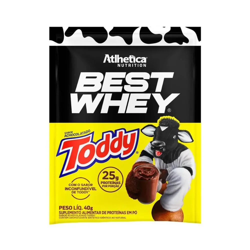 Best Whey Atlhetica Sachê 40G Toddy
