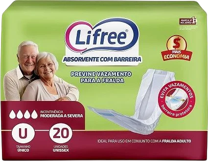 Absorvente para Fralda Calça Lifree Refil