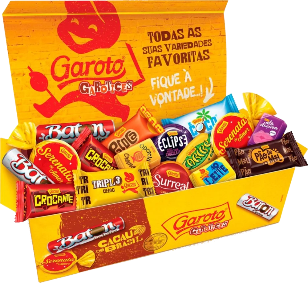 Bombom Garoto Caixa Sortidos 250g