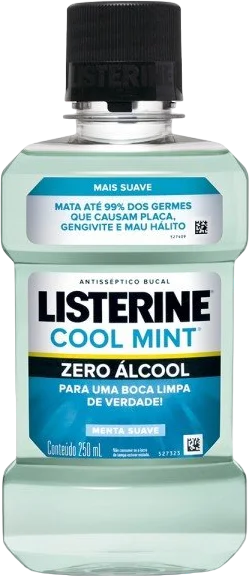 Enxaguante Bucal Listerine Zero Cool Mint Menta Suave 250ml